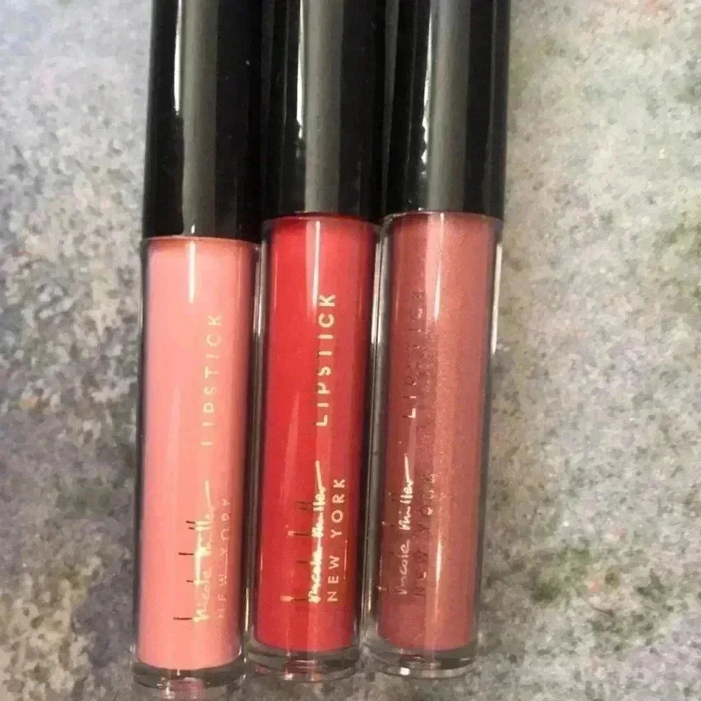 Nicole Miller travel sized lipstick set 3